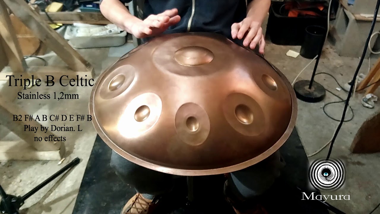 Mayura Pantam Triple B celtic (STL 1,2mm) Handpan made in France