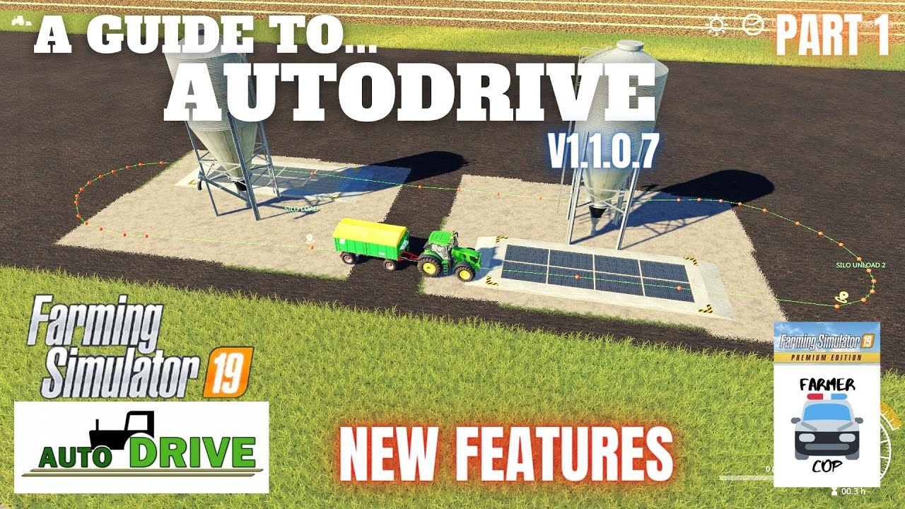 ОБНОВЛЕНО: Как использовать Autodrive &mdash; Часть 1 &mdash; Farming Simulator 19
