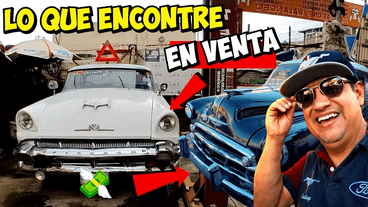 😱 Encontramos  AUTOS CL&Aacute;SICOS BARATOS 💲 Datsun 1500, Bel Air 1950 y Mercury 1956 🔥