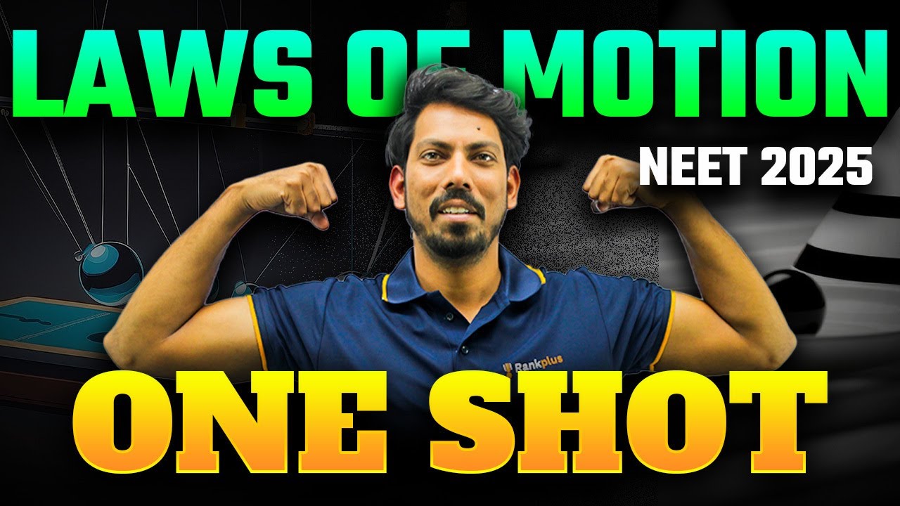 Laws of Motion One Shot | NEET 2025 Physics Hindi Medium | Nitin Sir