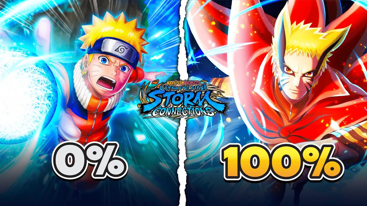 Aku Tamatin 0% Sampai 100% Semua MISI dan Cerita NARUTO! - Naruto Storm Connections