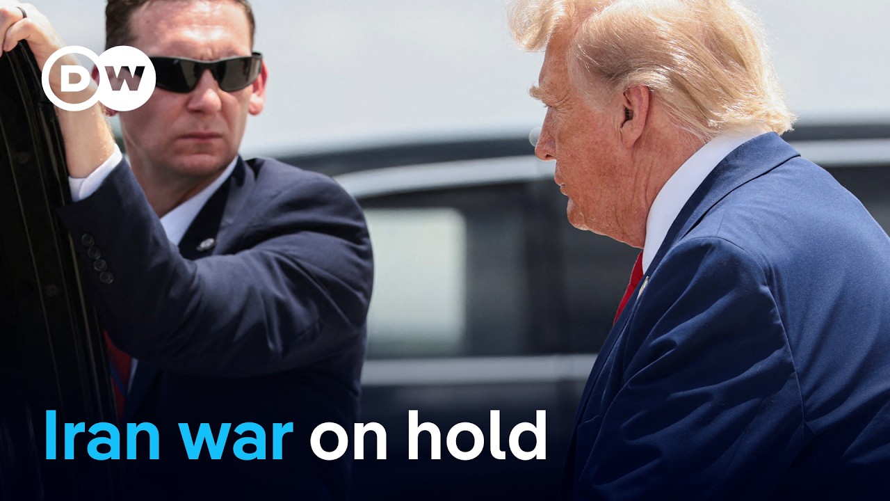 Trump halts Iran strikes again: Diplomacy or strategic pause? | DW News