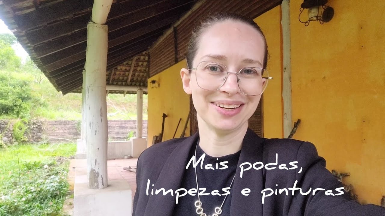 MAIS PODAS, LIMPEZAS E PINTURAS NA CASA