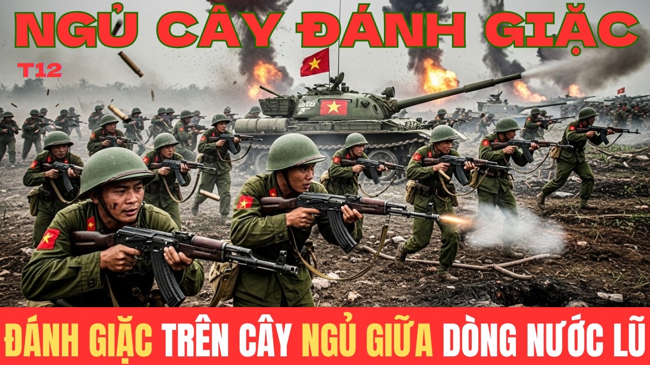 Ký Ức Kinh Hoàng: Đánh Giặc Trên Cây - Ngủ Giữa Dòng Nước Lũ Chiến Trường K
