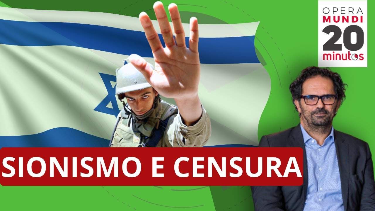 O SIONISMO TEM PODER DE CENSURA? - SALEM NASSER - PROGRAMA 20 MINUTOS