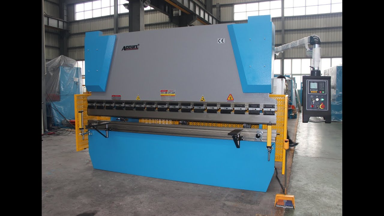 Hydraulic NC Press Brake WC67Y-100Tx3200  ACCURL Press Brake 100 tons with E21 NC System & Inverter