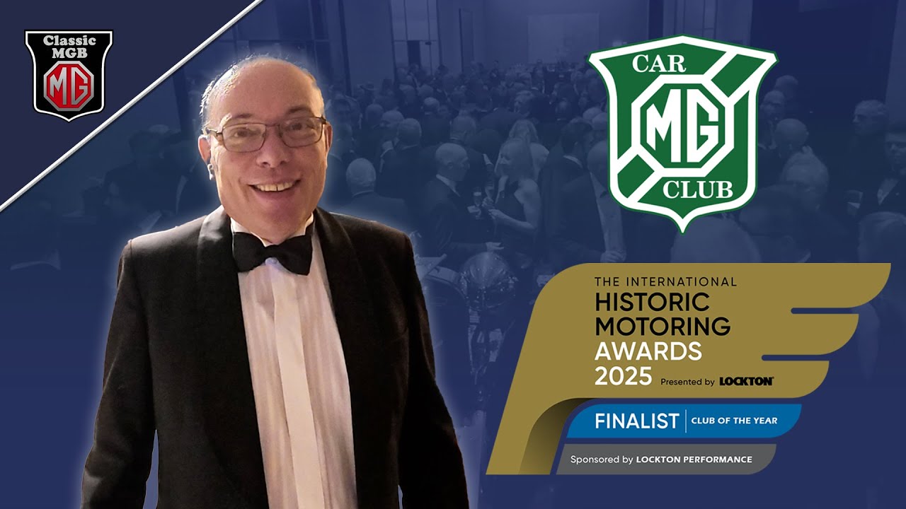 MG CAR CLUB НА ПРЕМИИ HISTORIC MOTORING AWARDS 2025 | CLASSICMGB