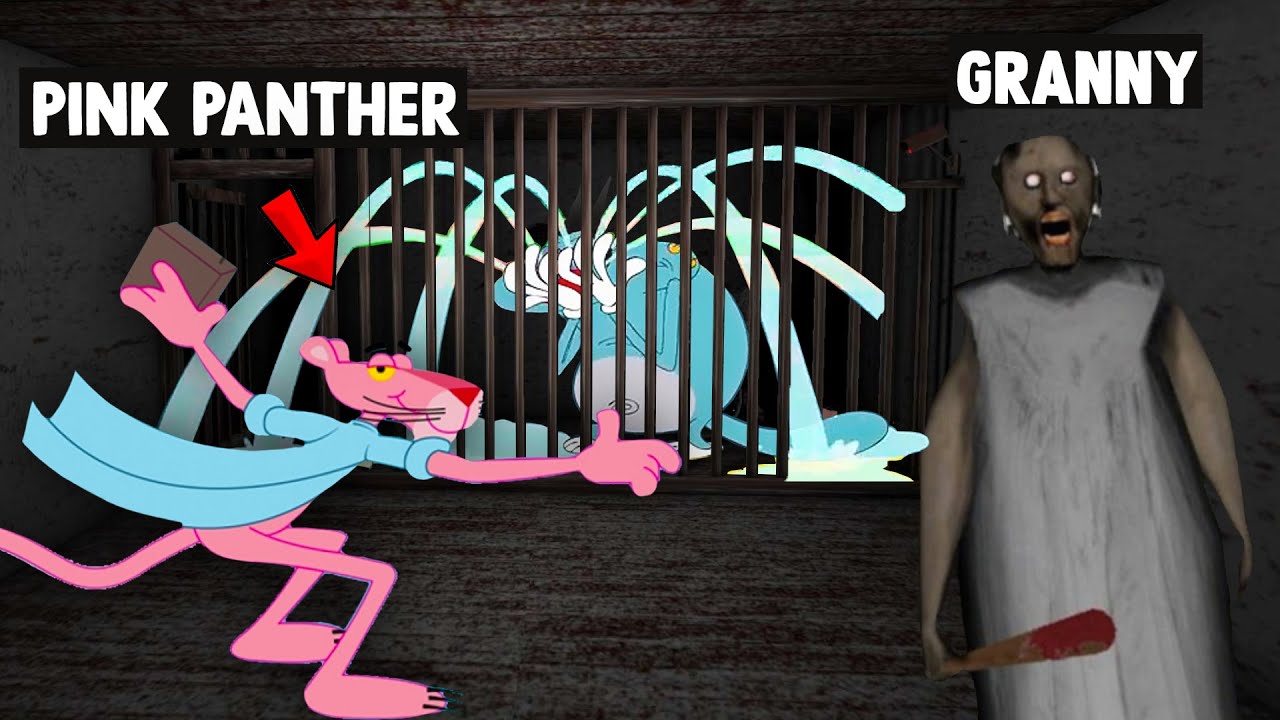 Pink Panther Came To Save Oggy From GRANNY'S HOUSE BUT!!!!