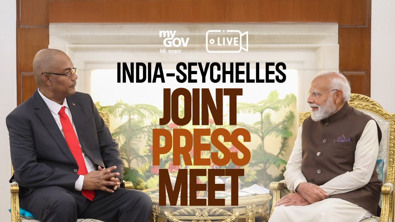 LIVE:PM Modi, President Herminie of Seychelles attend joint press meet at Hyderabad House, New Delhi