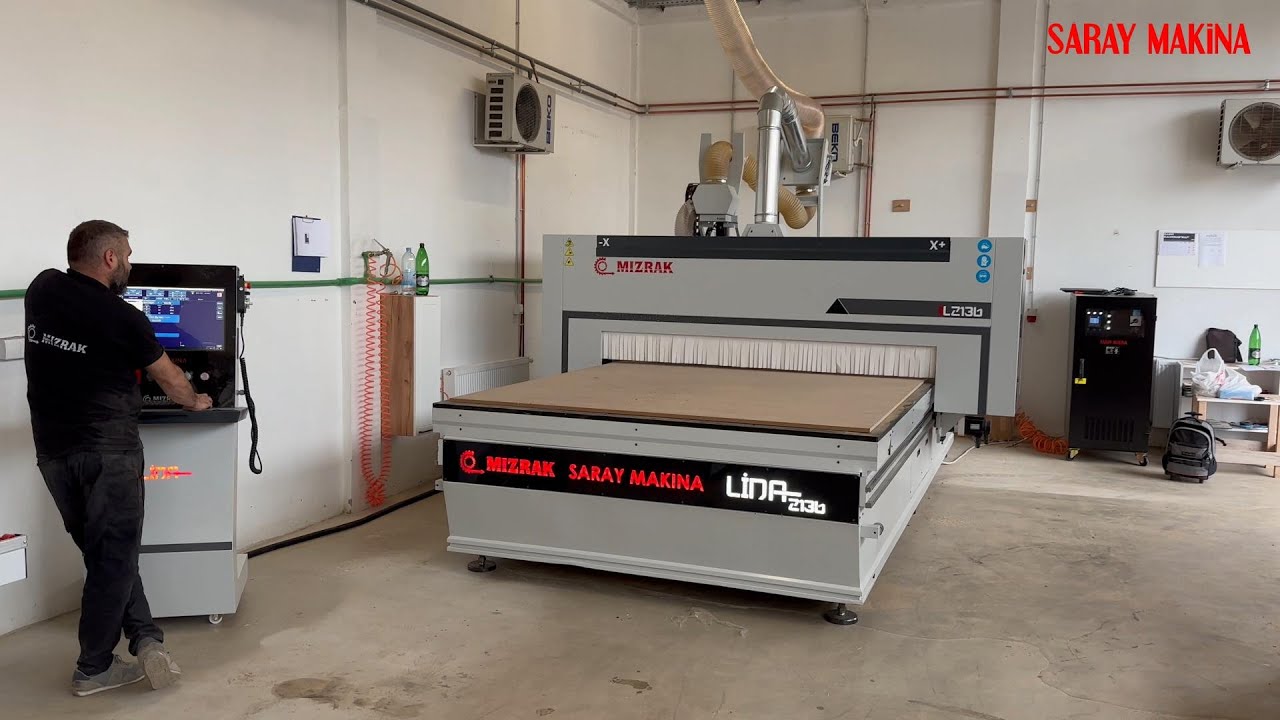 CNC ROUTER LINA2136 - Živinice, BiH, april 2025 - Saray Makina