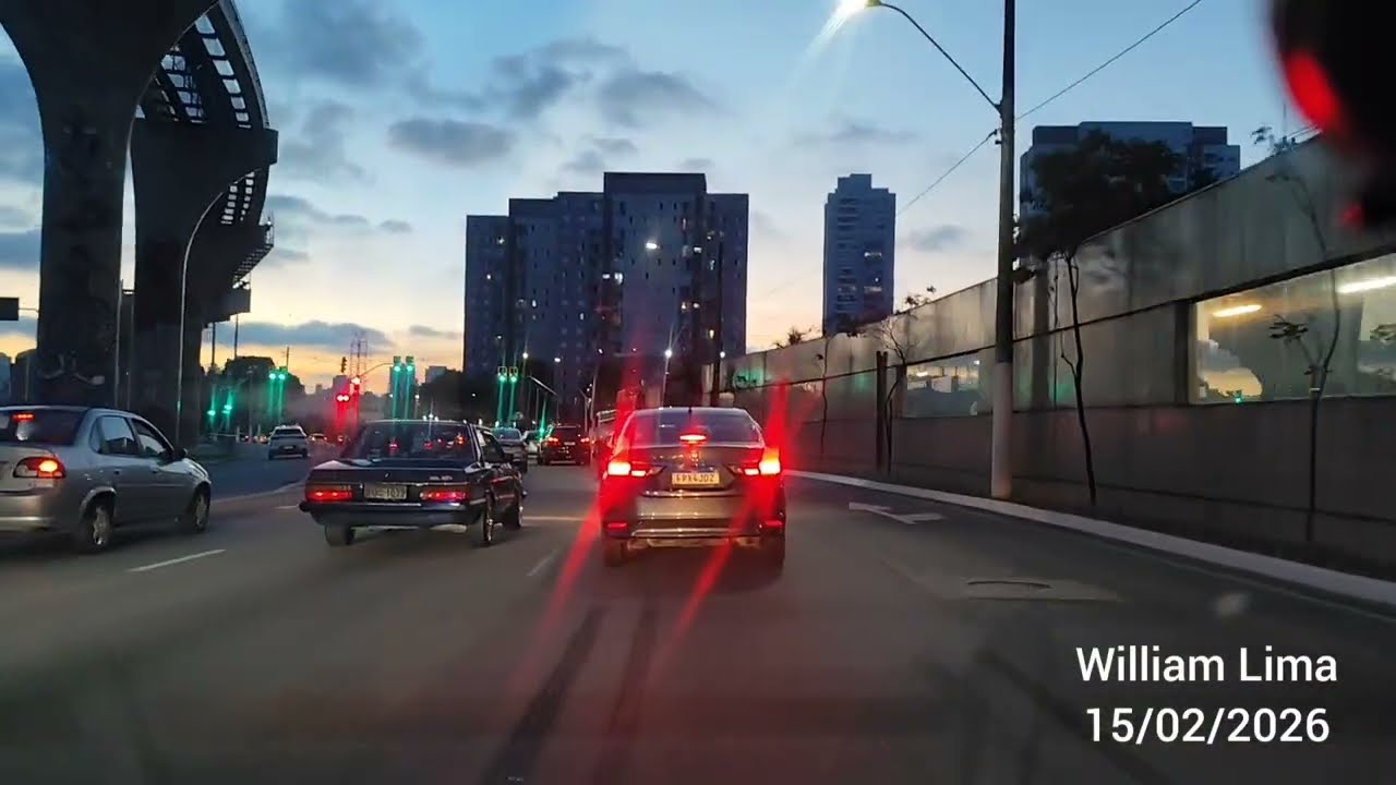 Radial Leste (Tatuapé) até Parque das Nações, Santo André - SP 2026. De Noite!