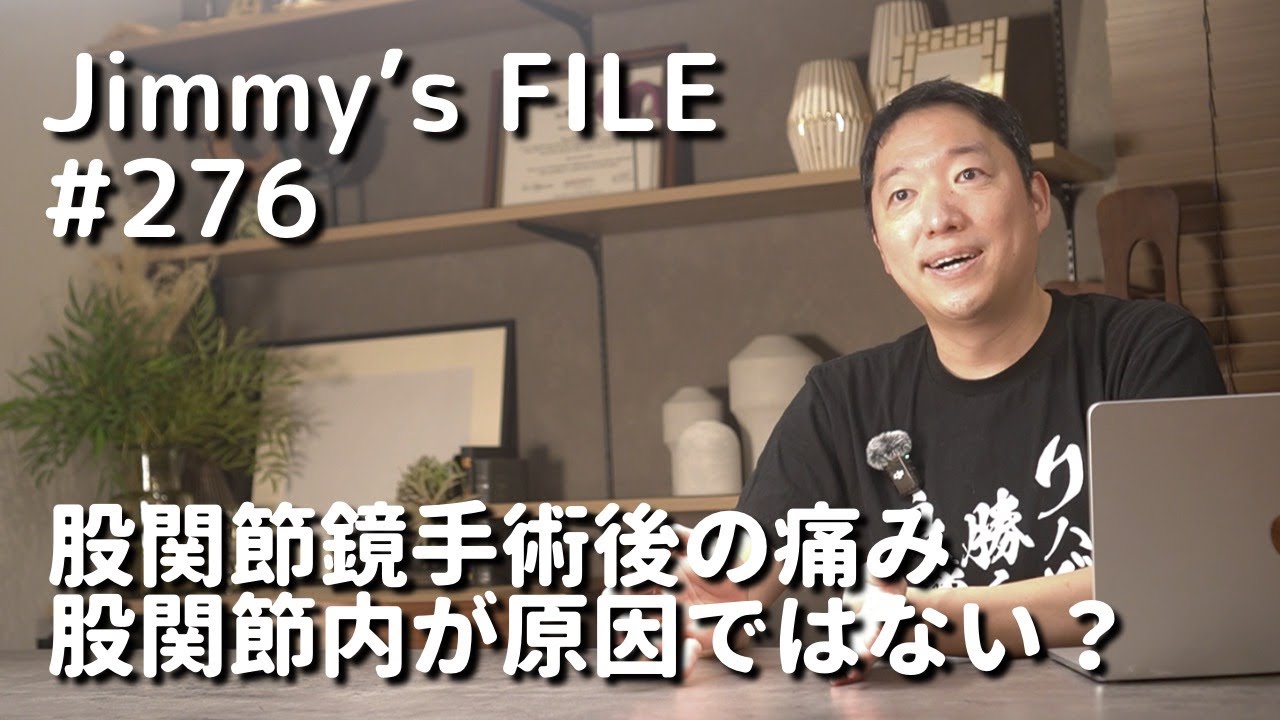#276 股関節鏡手術後の痛み 股関節内が原因ではない？