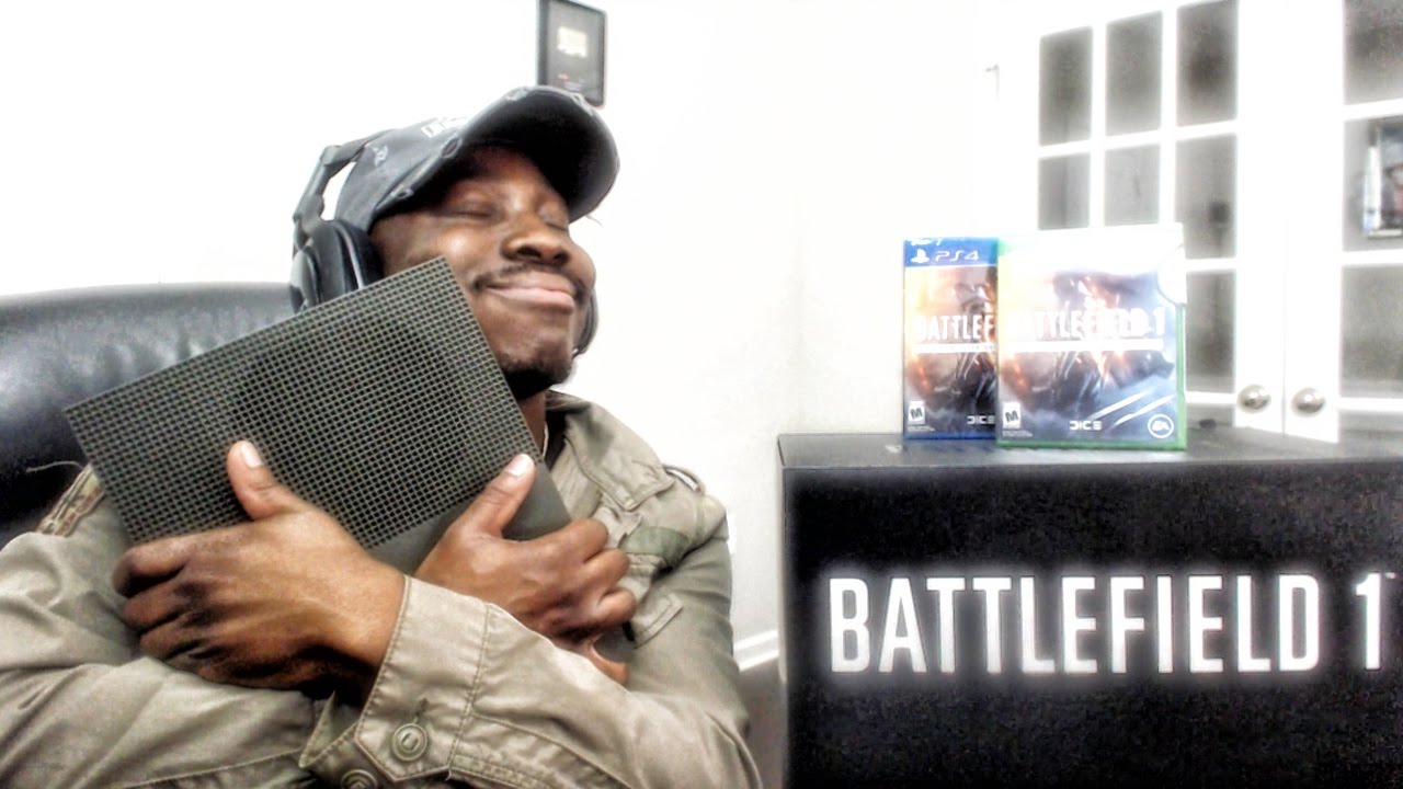 BATTLEFIELD 1 Early Enlister XBOX ONE S Special Edition UNBOXING & GAME GIVEAWAY!