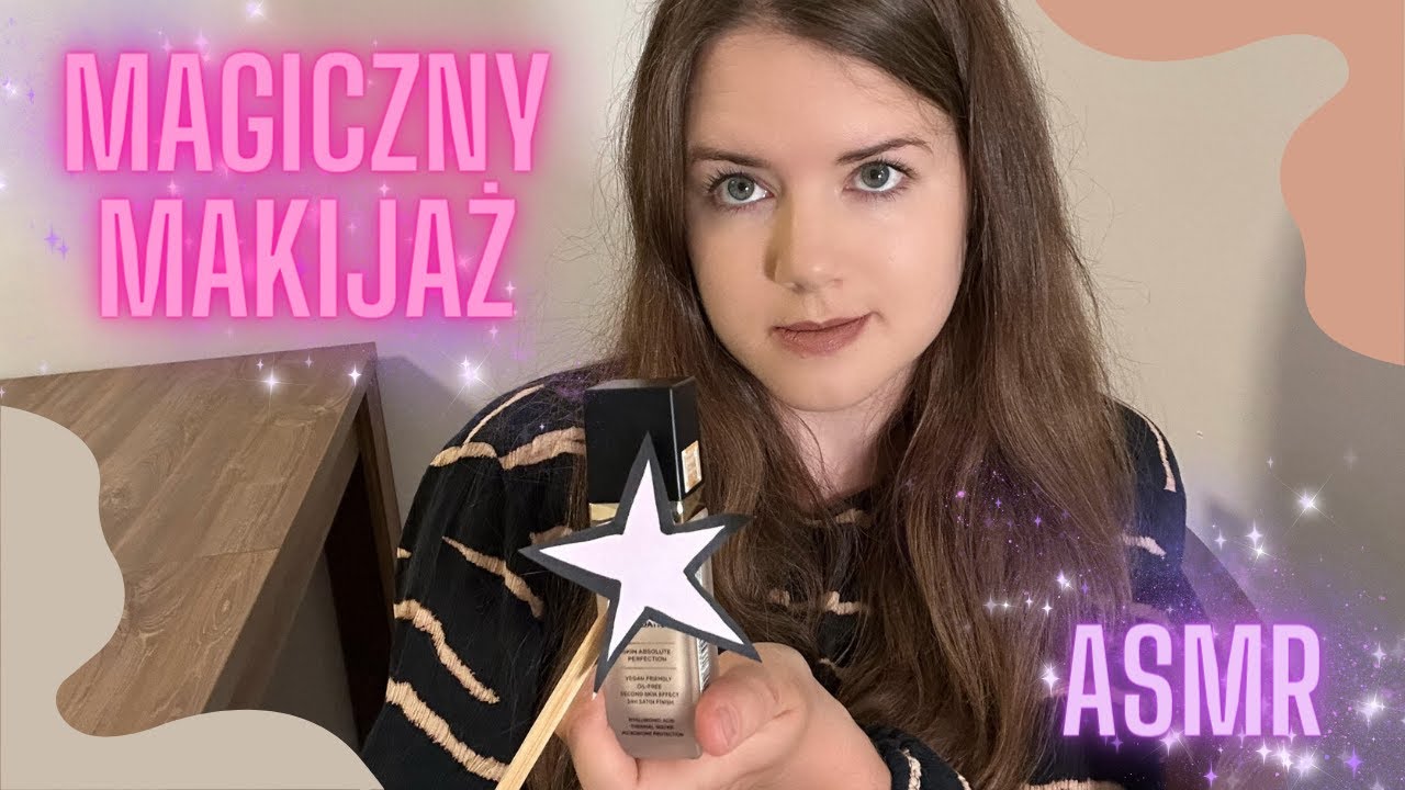 ASMR PL - Magiczny makijaż dla Kopciuszka, dobieranie kolorów kosmetyków