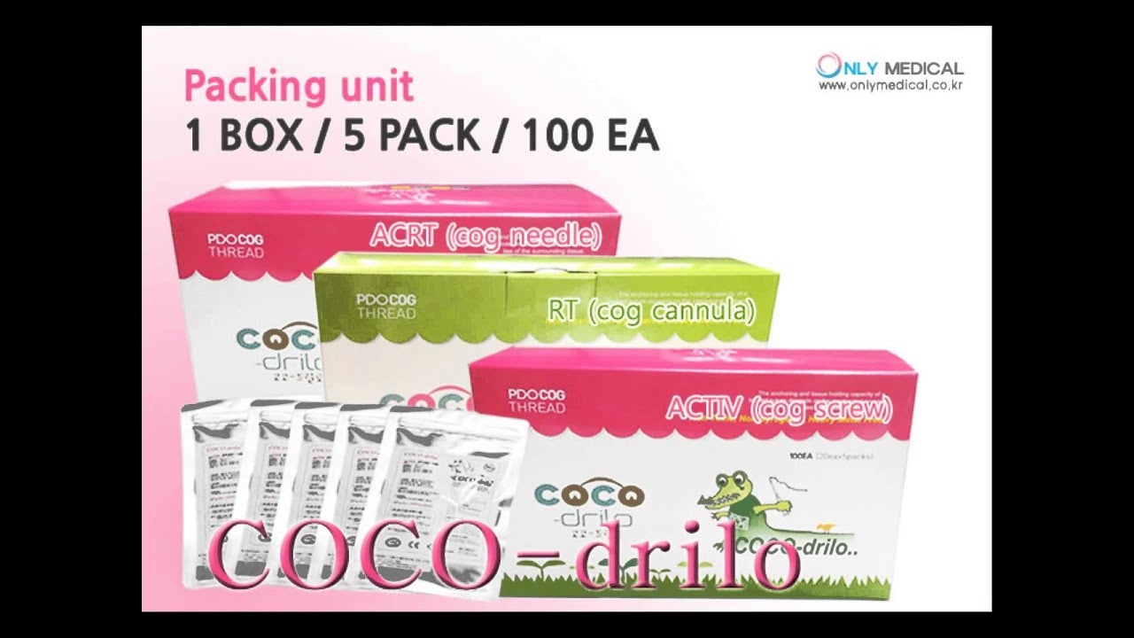 Only Medical Korea - Thread lifting product: OmegaV, COCO-drilo, Pianna