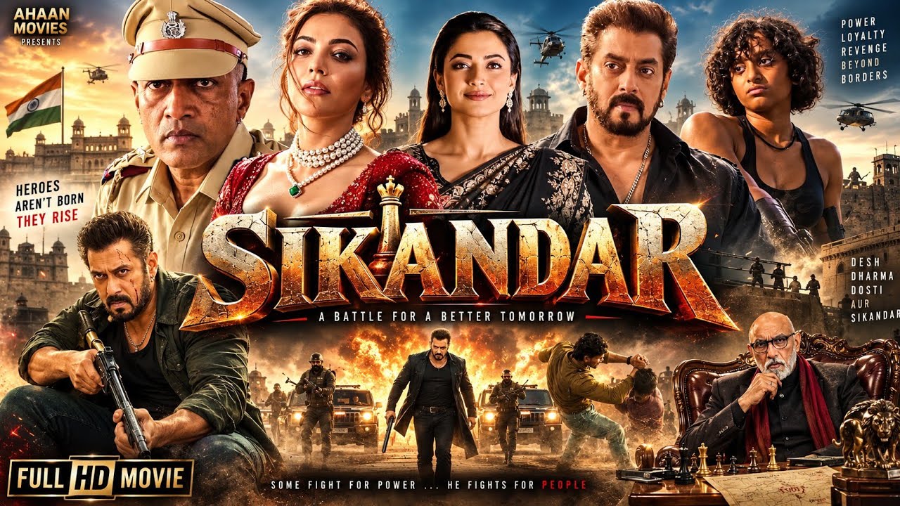 Sikandar | Salman Khan's Explosive Action Film | Blockbuster Full Action Movie | Rashmika Mandanna