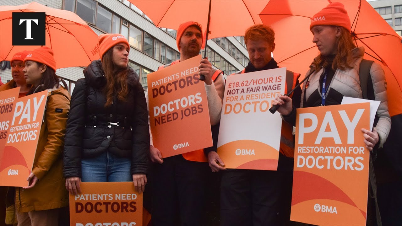 Doctors Strike Across the UK Over Pay Dispute
