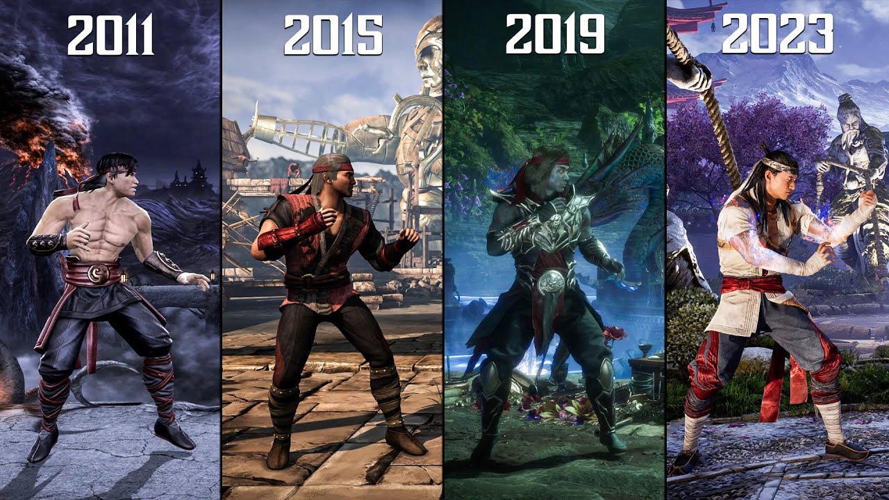 Evolution of Liu Kang - Mortal Kombat 9-12 (2011-2023) 4K