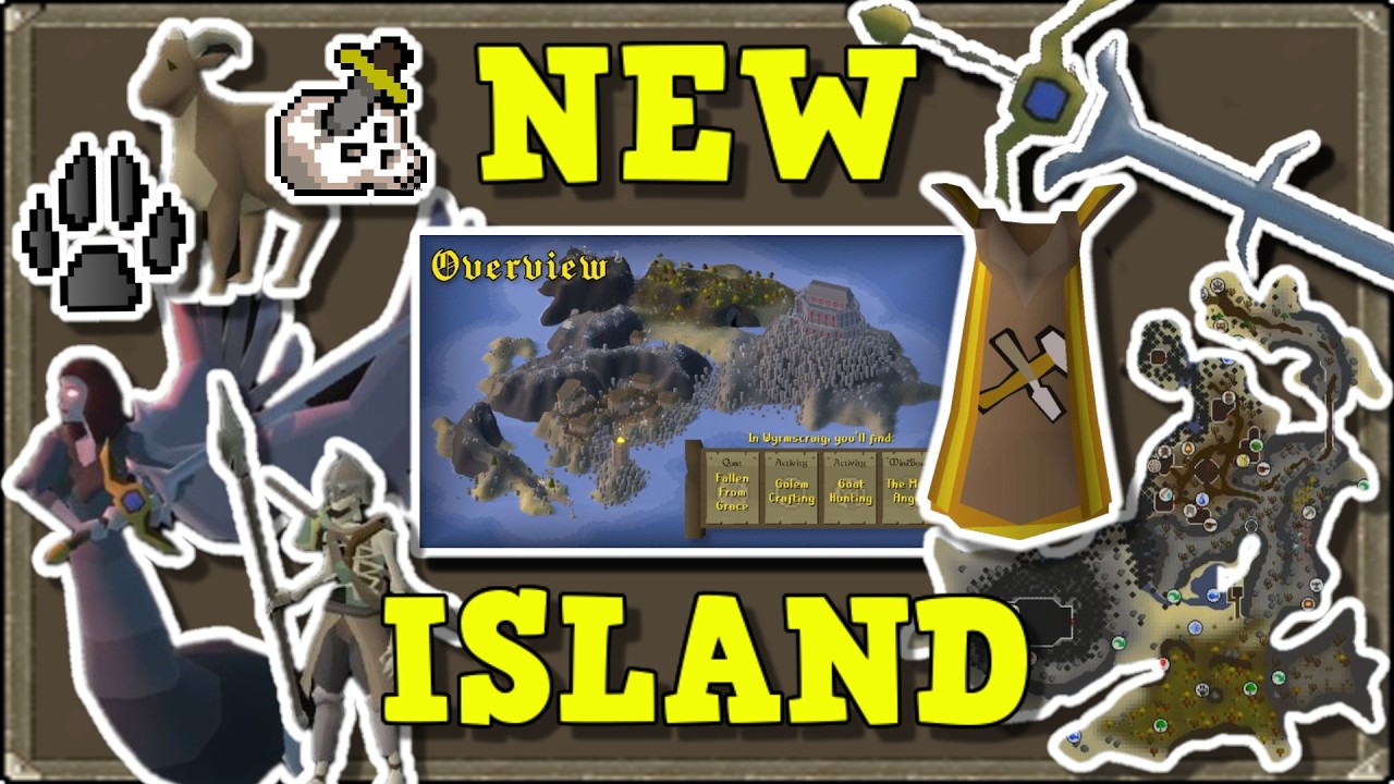 В OSRS появится новый остров! Вирмскрейг (OSRS)