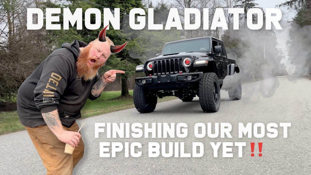 840 HP Demon Gladiator Build With Dana 60/80 Axles - Adding The Finishing Touches