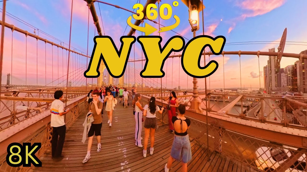 You Won’t Believe This SUNSET Over Brooklyn Bridge! 😱✨