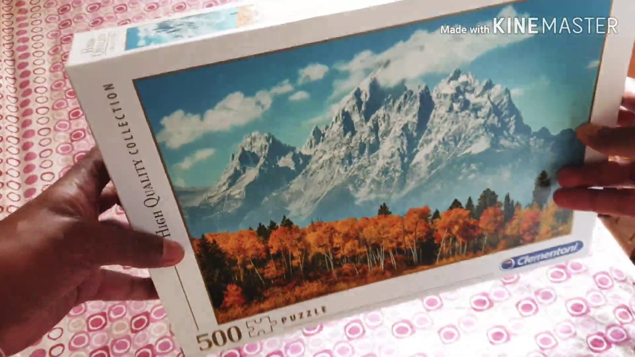 500 pieces puzzle_timelapse_Beautiful High Quality puzzle.