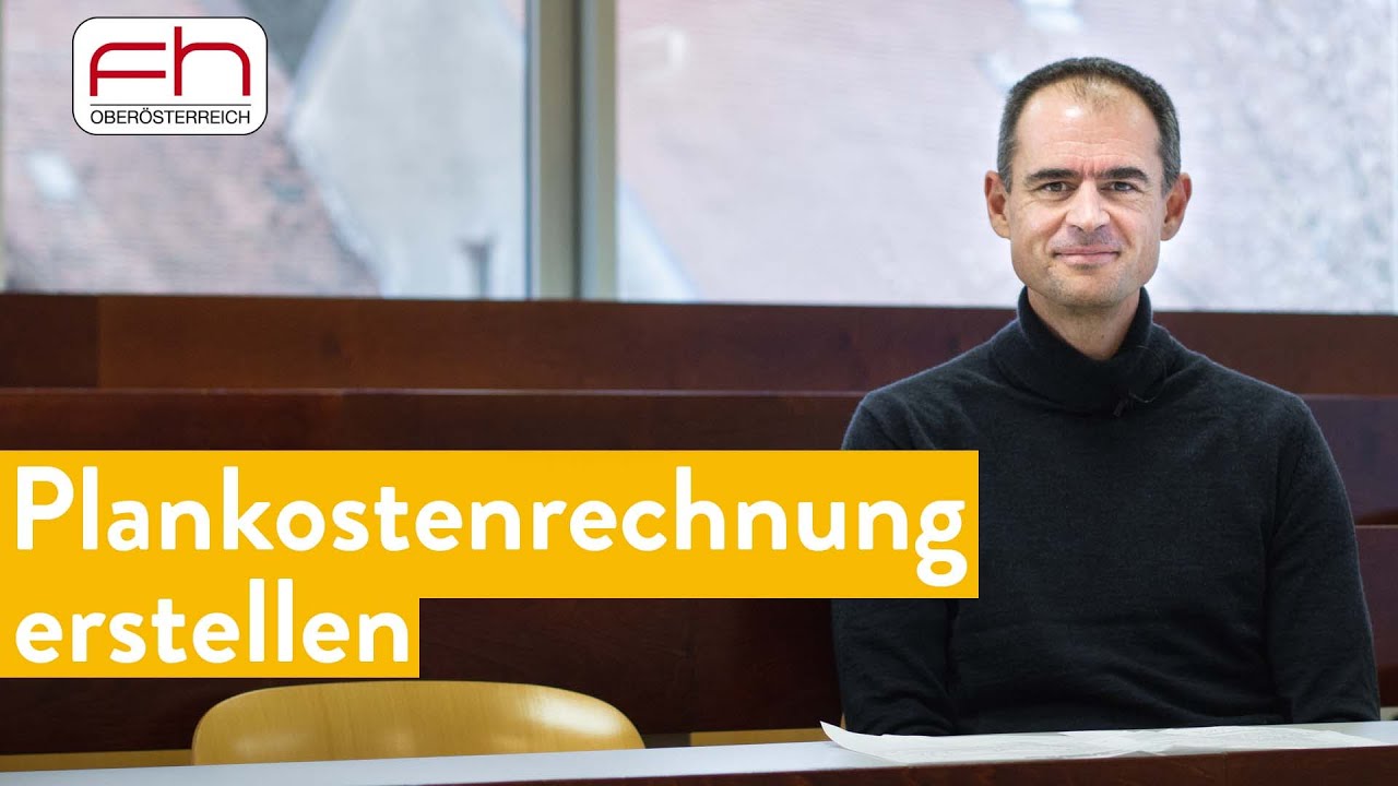 Plankostenrechnung erstellen mit Beispiel (Controlling verstehen)