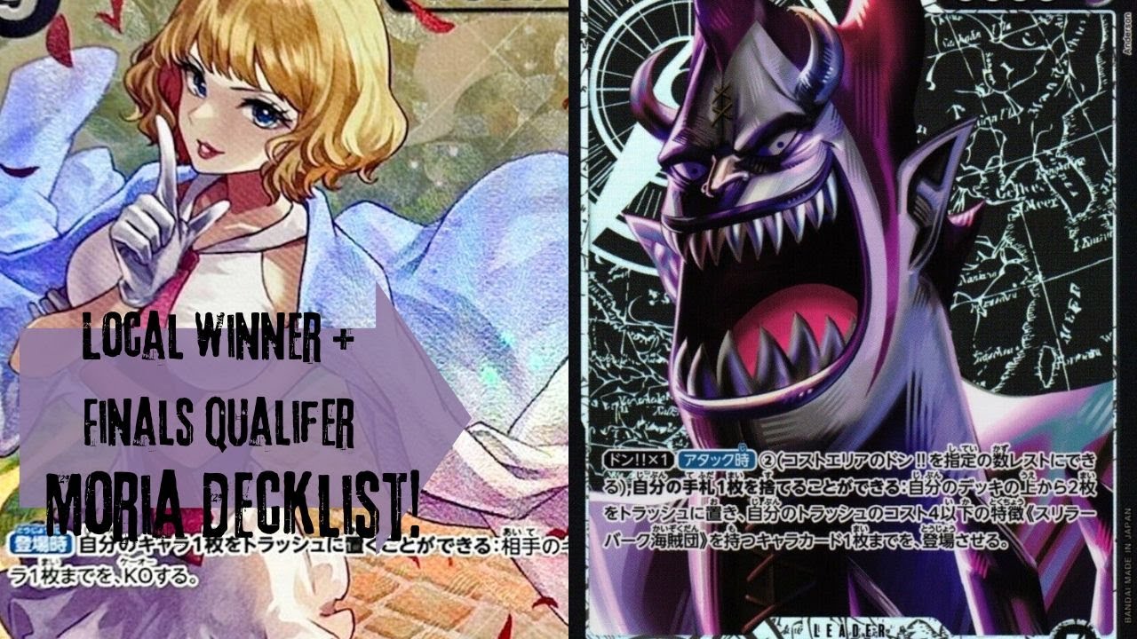 Gecko Moria OP10 local winner + Finals qualifier deck profile