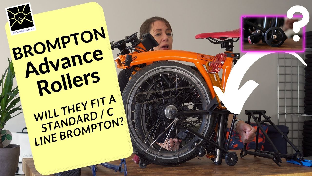 Brompton Advance Roller Wheels - will they fit a standard Brompton