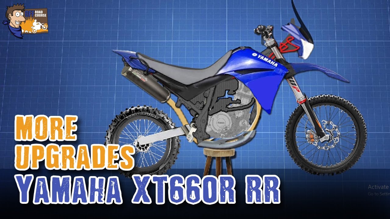 XT660R - More rally upgrades and some repairs