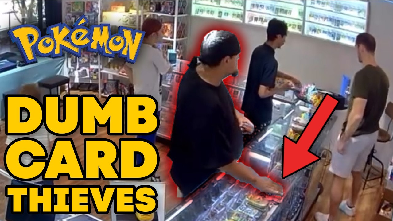 Dumbest Pok&eacute;mon Card Thieves Ever Caught