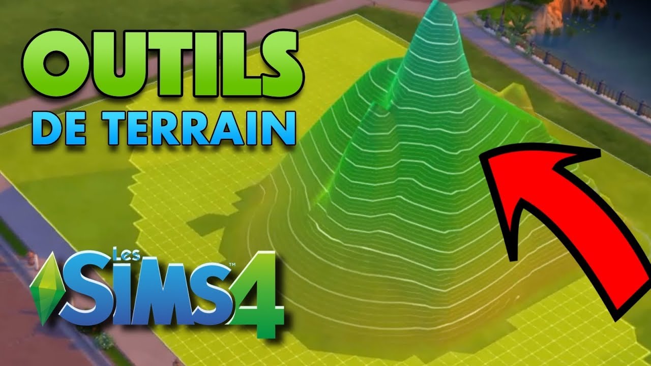 Les Sims 4 (PS4) | COMMENT UTILISER LES OUTILS DE TERRAIN SUR CONSOLE ?