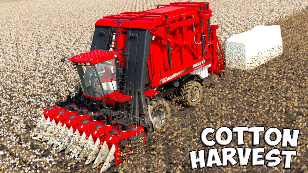 Farming Simulator 19 | COTTON PICKER - CASE IH MODULE EXPRESS 635!