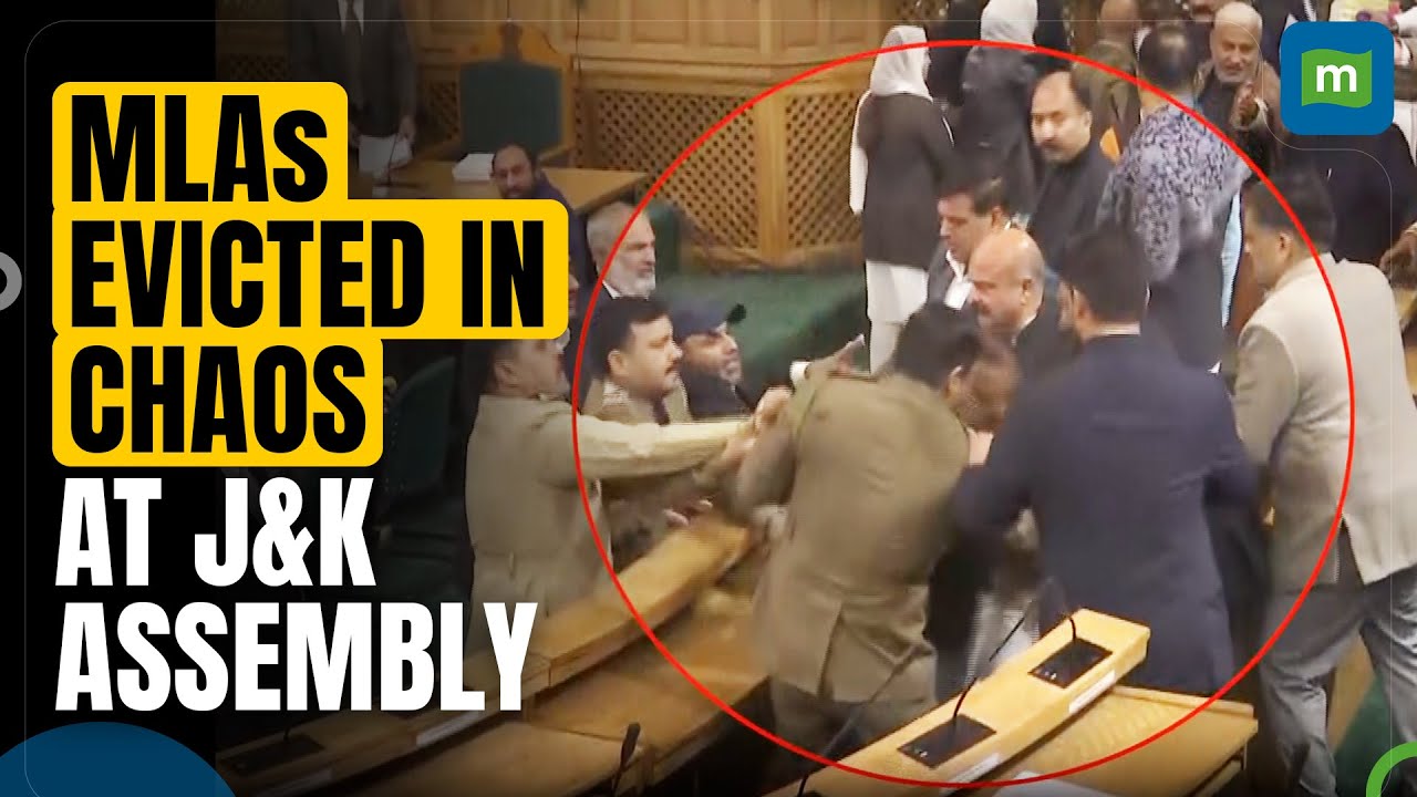 Chaos in J&K Assembly: Marshals Remove Opposition MLAs Over Article 370 Banner Protest