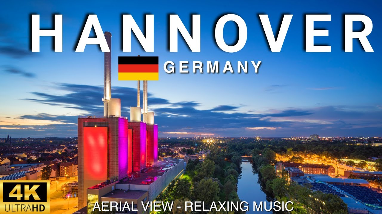 Hannover, Germany 🇩🇪 4K ULTRA HD 60 Fps DRONE VIDEO | Hannover City 4K Aerial view