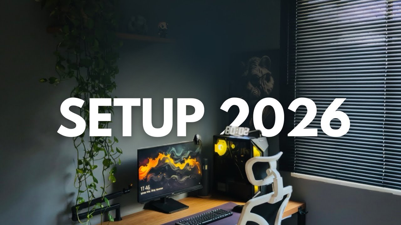 MEU SETUP HOME OFFICE 2026 (Custo benefício)