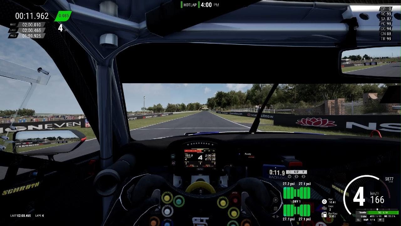 Assetto Corsa Competizione (PS5) - Nissan GT-R GT3 @ Bathurst 1:59.772 + SETUP