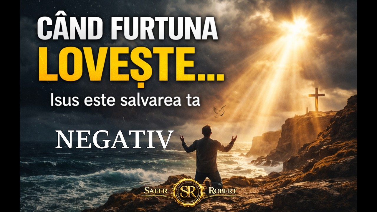 Când furtuna e prea mare… Isus este salvarea ta!-Numai tu o doamne mare
