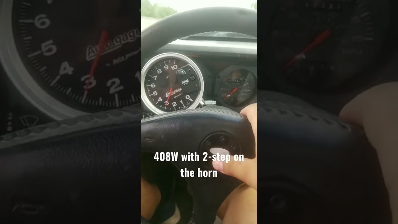 1984 Mustang GT with a 408W stroker. Horn 2 step!! #mustang #foxbody #ford