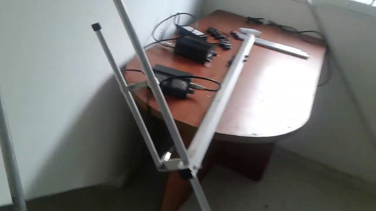 Antena tipo gama  para transmisor fm