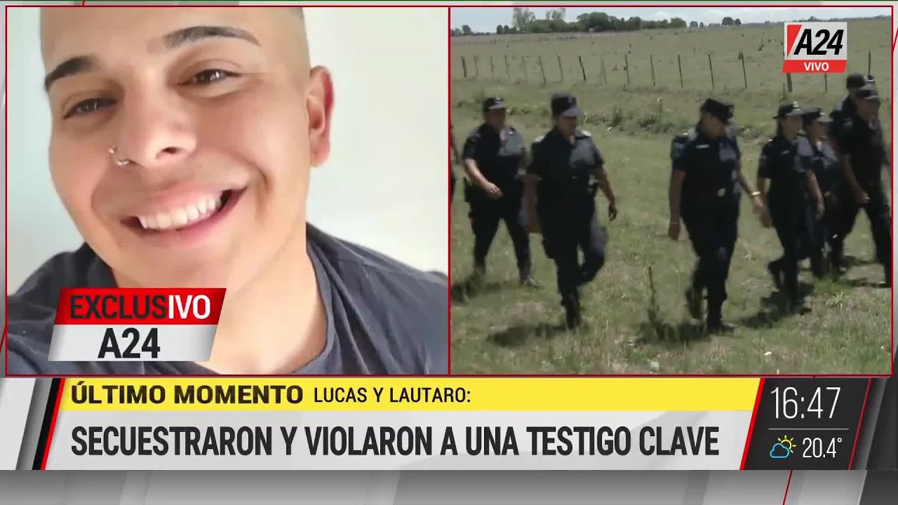 🚨Caso Lucas y Lautaro: una testigo fue secuestrada, violada y torturada