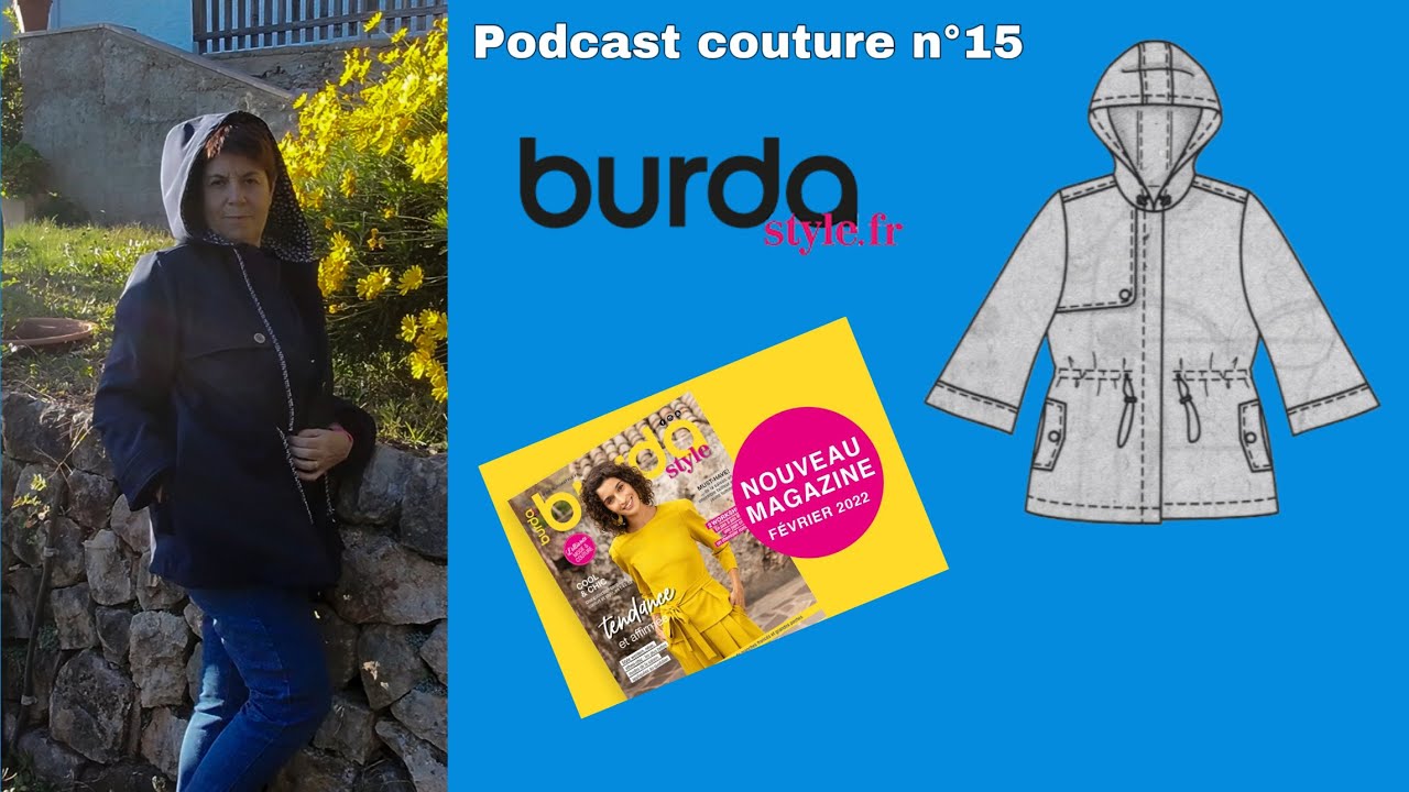 Je couds une parka Burda en softshell – parfaite pour l’hiver ! ❄️🧥