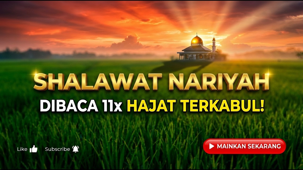 Baca Sholawat Nariyah 11x, Lihat Apa yang Terjadi dalam 1 Malam! 😱