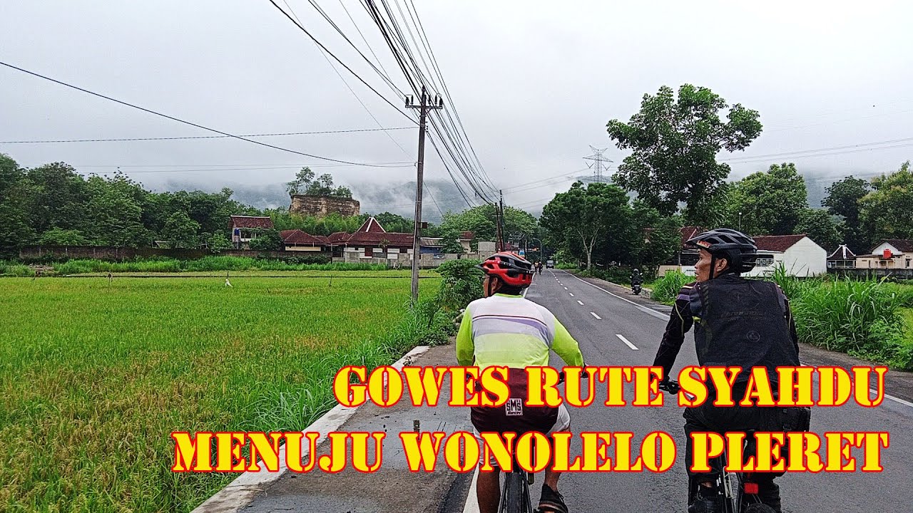 Gowes Rute Syahdu Menuju Wonolelo Pleret Bantul