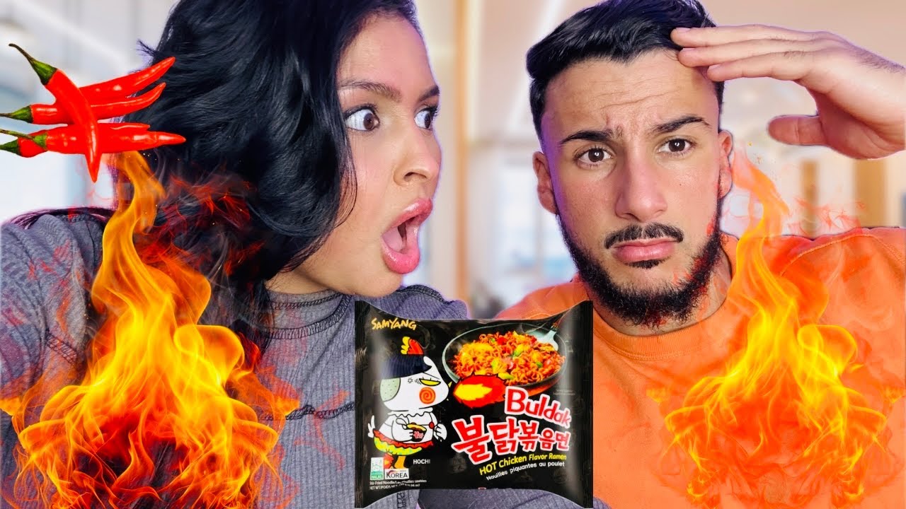 ON MANGE LES NOUILLES LES PLUS PIQUANTES AU MONDE À 23H30 😂🌶️
