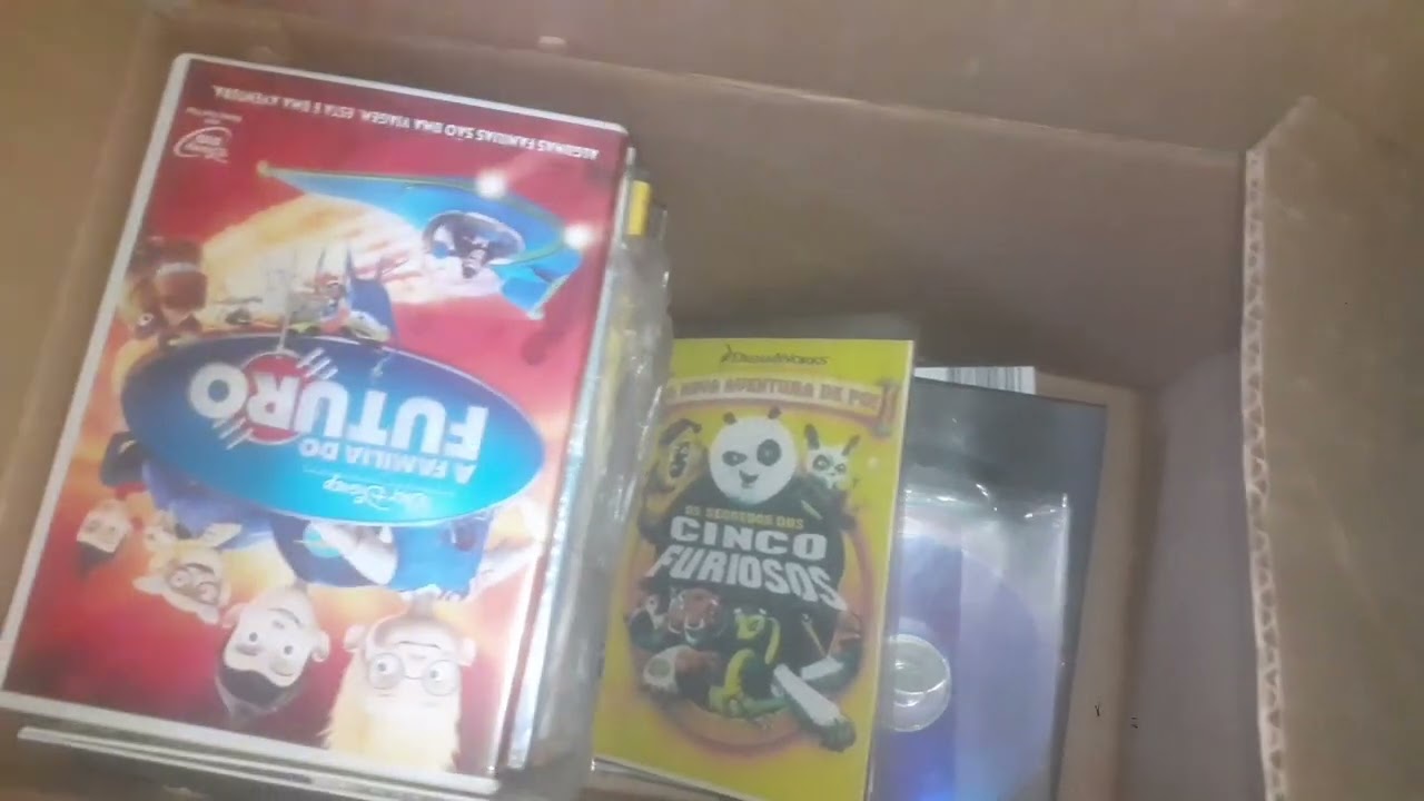 todos os filmes da minha coleção