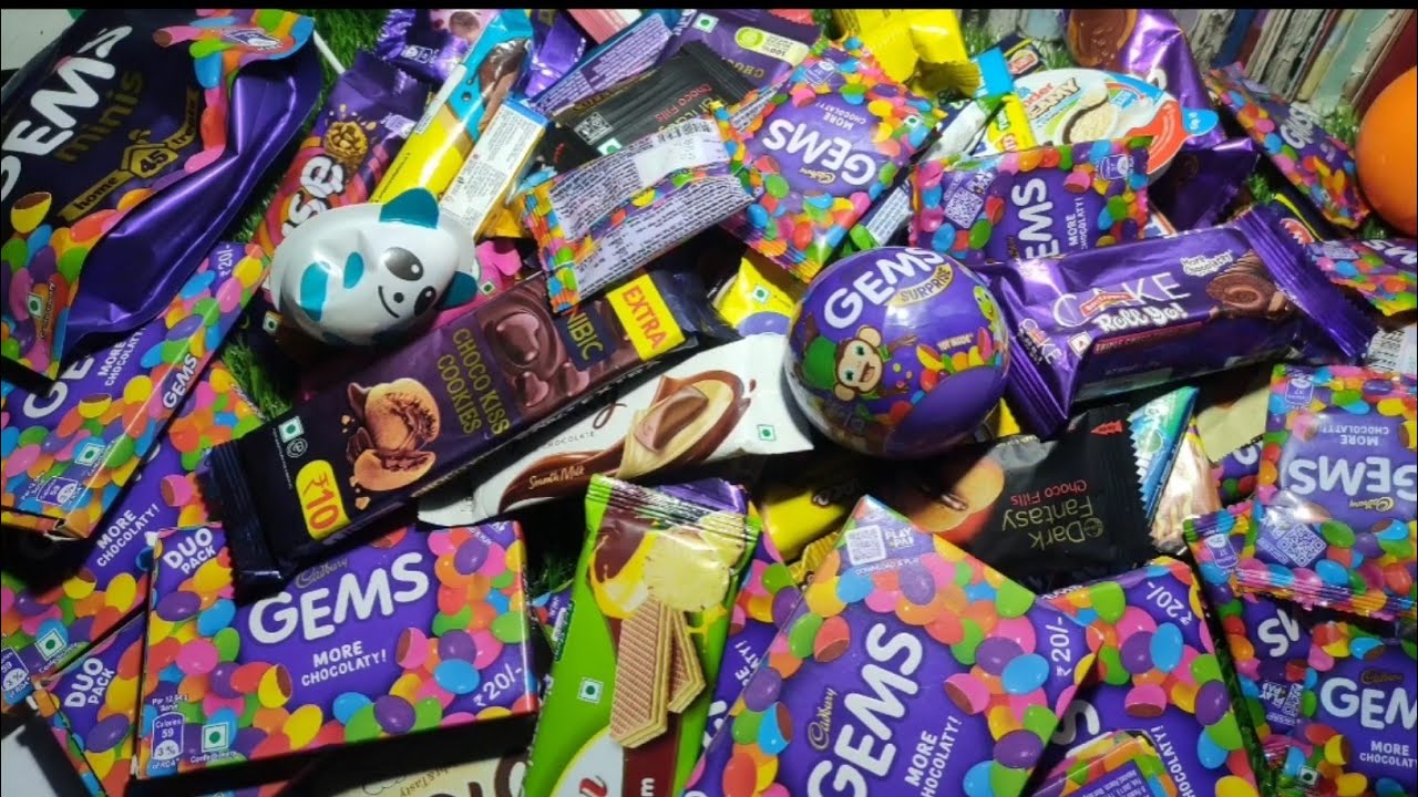 lots of candies, surprise toys, chocolate opening video, lots of chocolates #374
