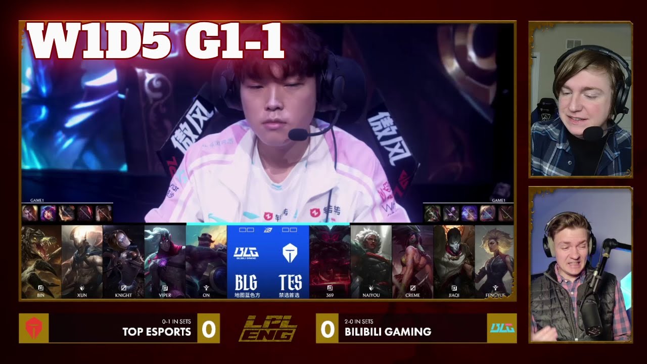 BLG vs TES - Game 1 | Week 1 Day 5 LPL Winter 2026 Split 1 | Bilibili Gaming vs Top Esports G1 full