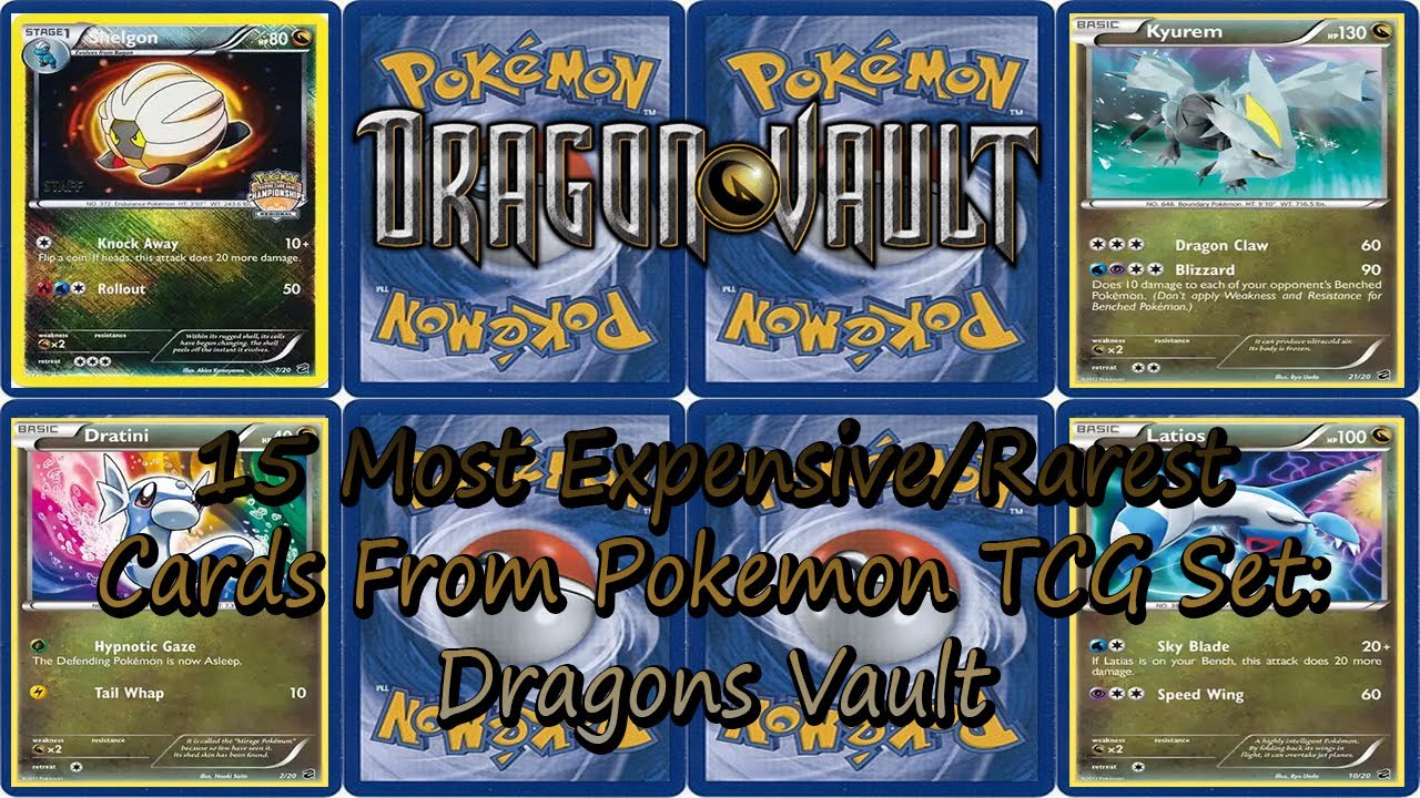 15 самых дорогих/редких карт из набора Pokemon TCG: Dragon Vault