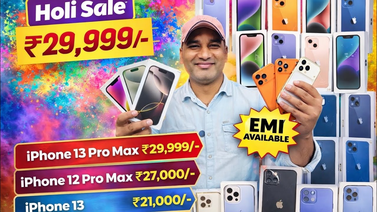 Biggest Sale Ever🤩 | Cheapest iPhone Market in delhi | Second Hand Mobile | iPhone 15 Pro iPhone 16 